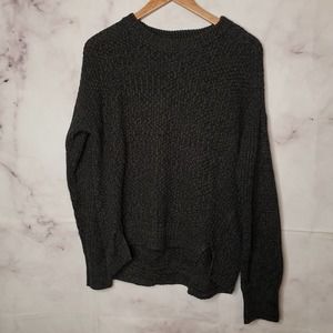UNIVERSAL THREAD green knitted hi-lo pullover sweater XS